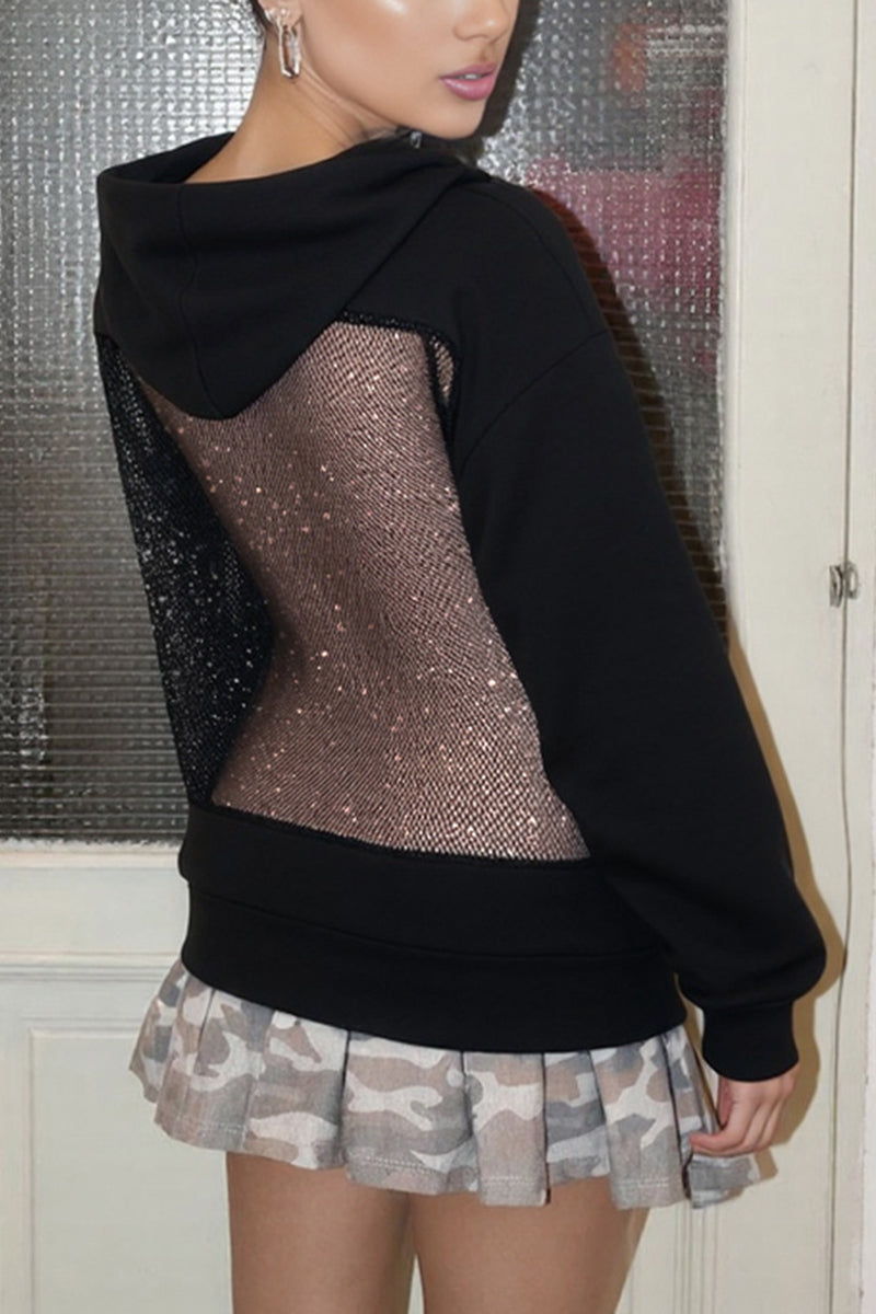 Casual Hooded Sweatshirt