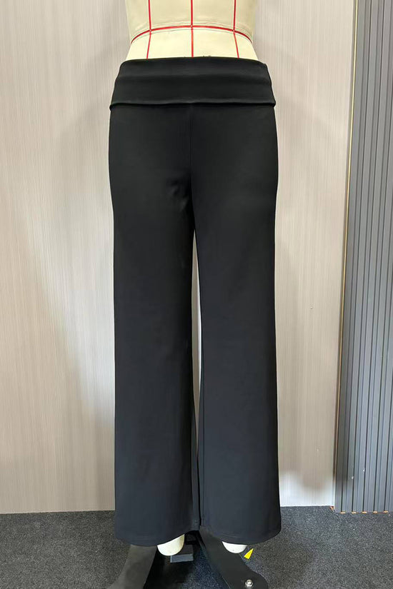 Flared High-Waist Workout Leggings