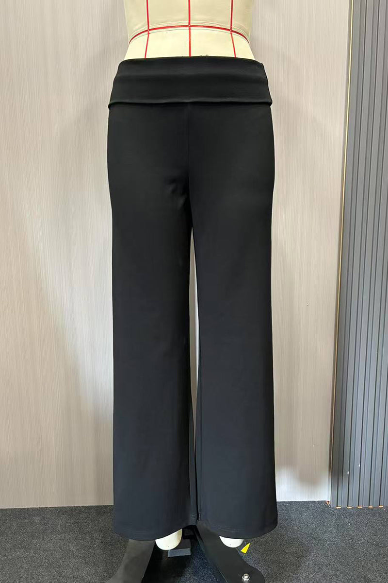 Flared High-Waist Workout Leggings