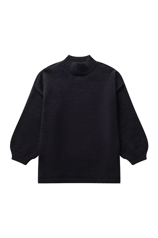 Cozy Turtleneck Knit Sweater