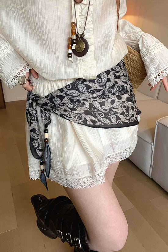 Paisley Wrap Belt