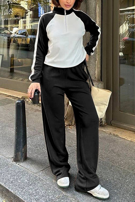Sporty Two-Piece Workout Set