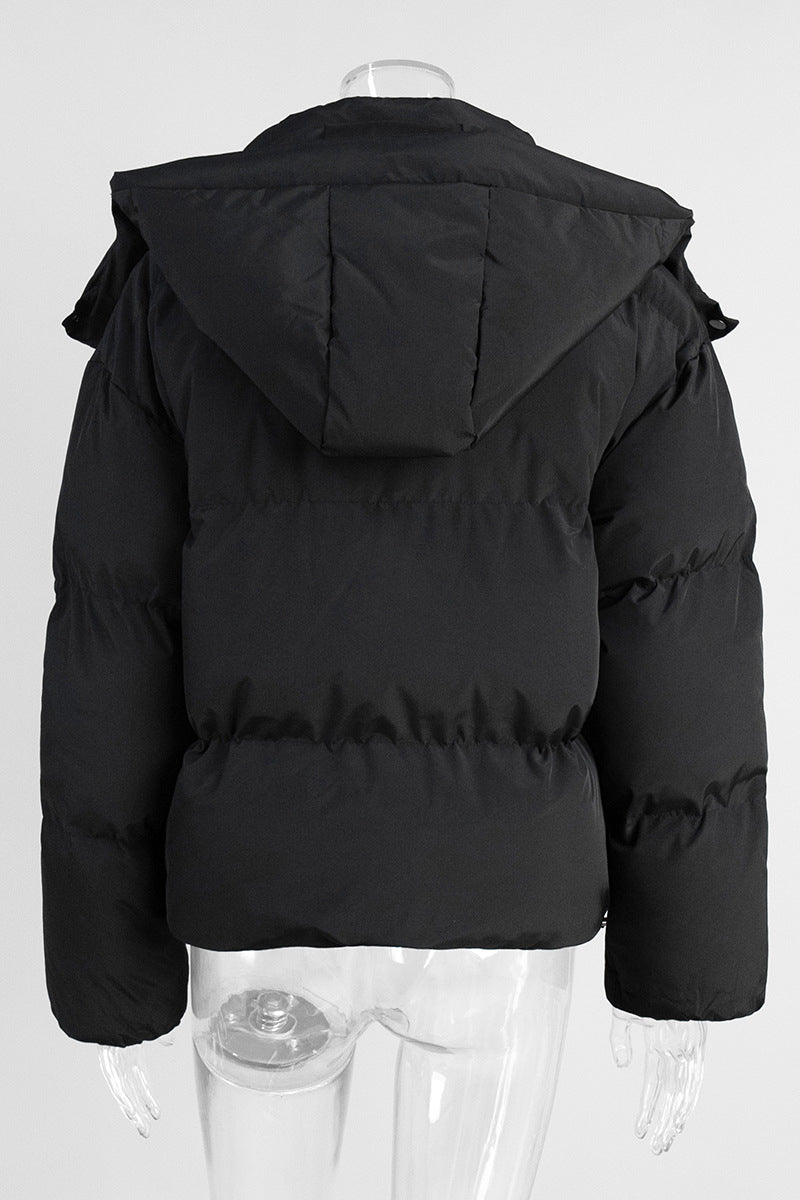 Padded Hooded Puff Coat