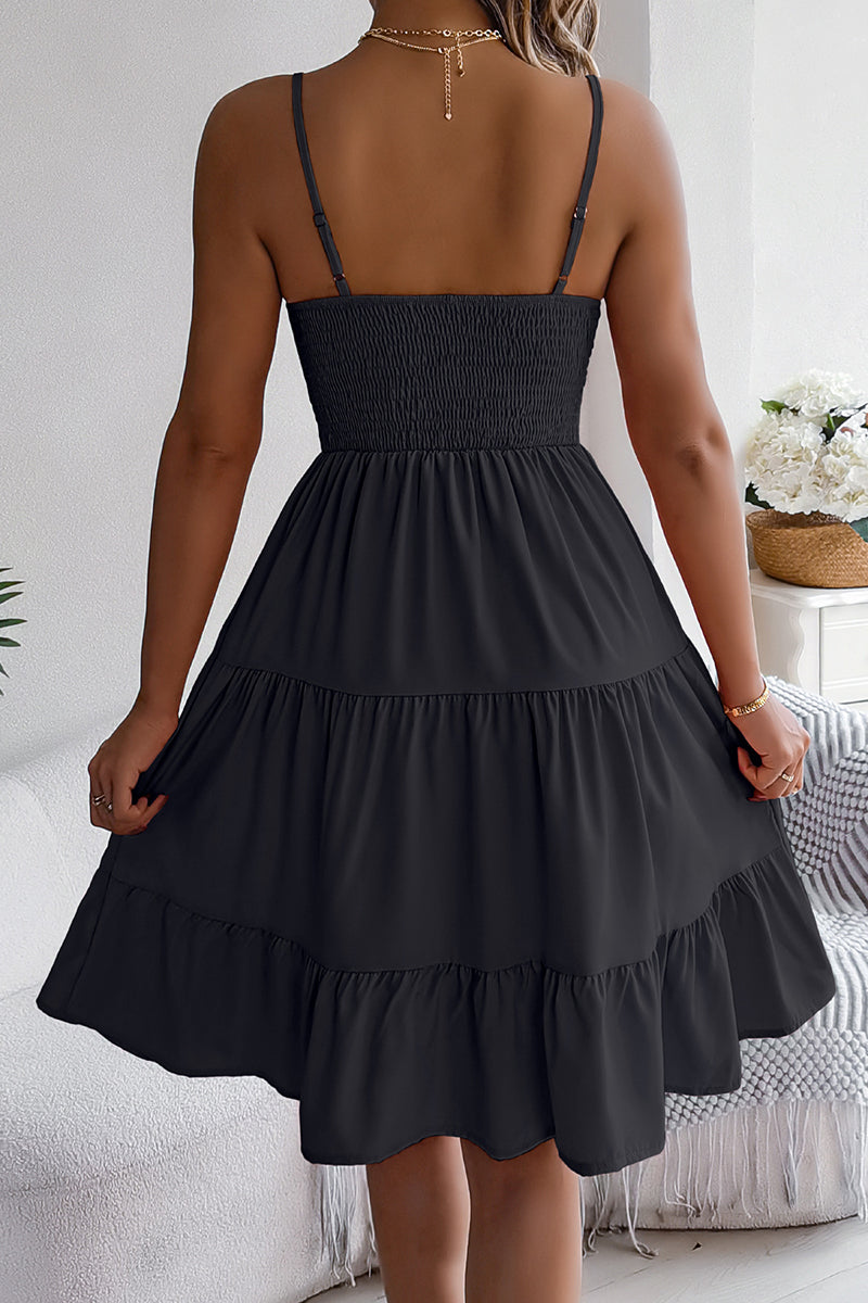 Flowy Sleeveless Midi Dress