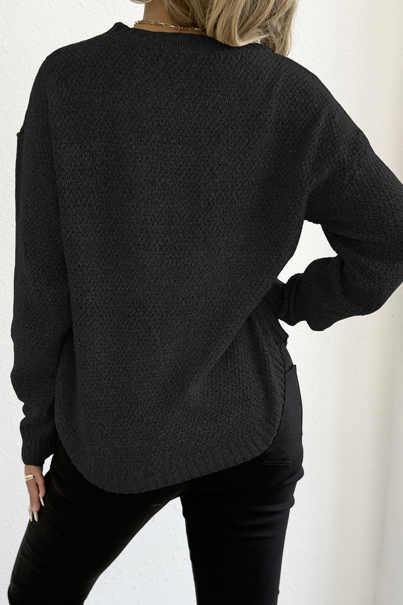 Cozy Knit Long Sleeve Sweater