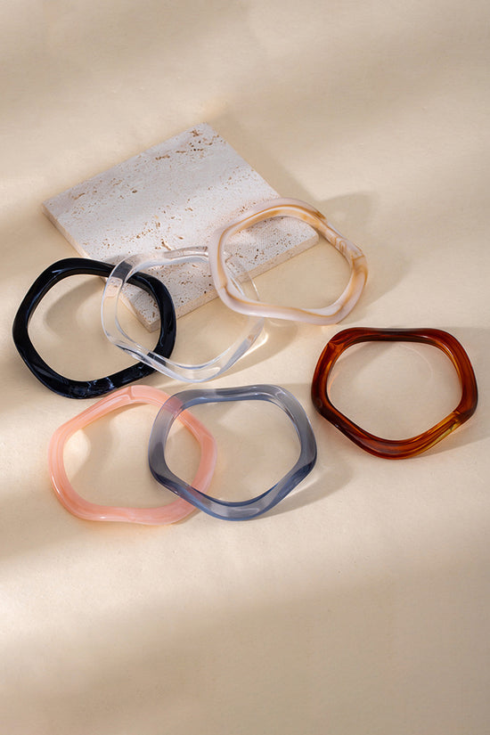 Stylish Geometric Bangle Bracelet