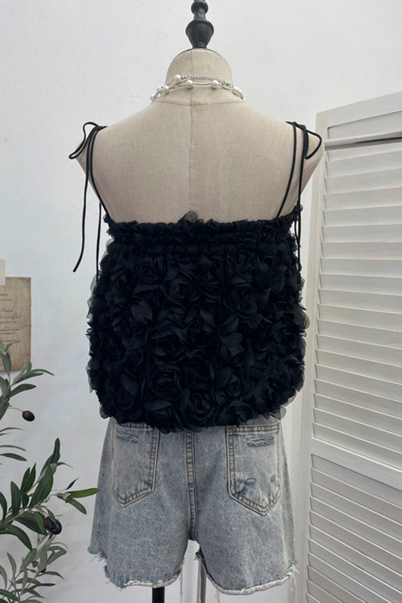 Floral Embellished Strap Camisole