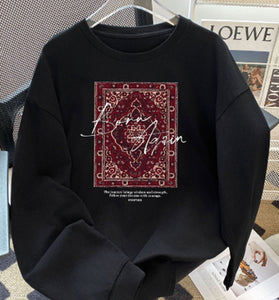 Stylish Graphic Long Sleeve T-Shirt