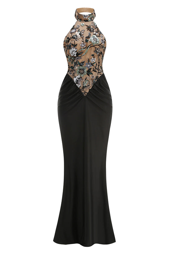 Floral Sleeveless Bodycon Dress