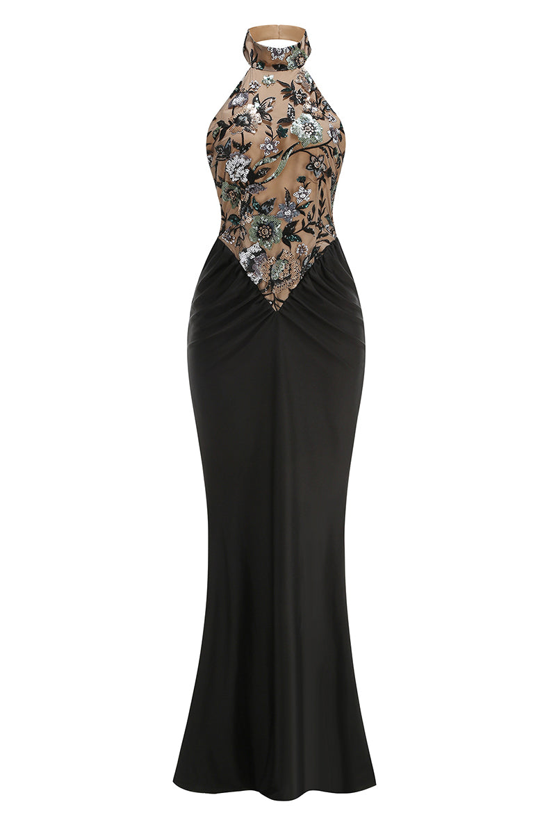Floral Sleeveless Bodycon Dress
