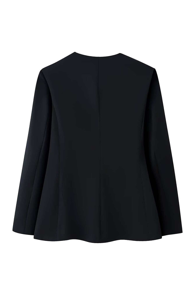 Classic Single-Button Blazer