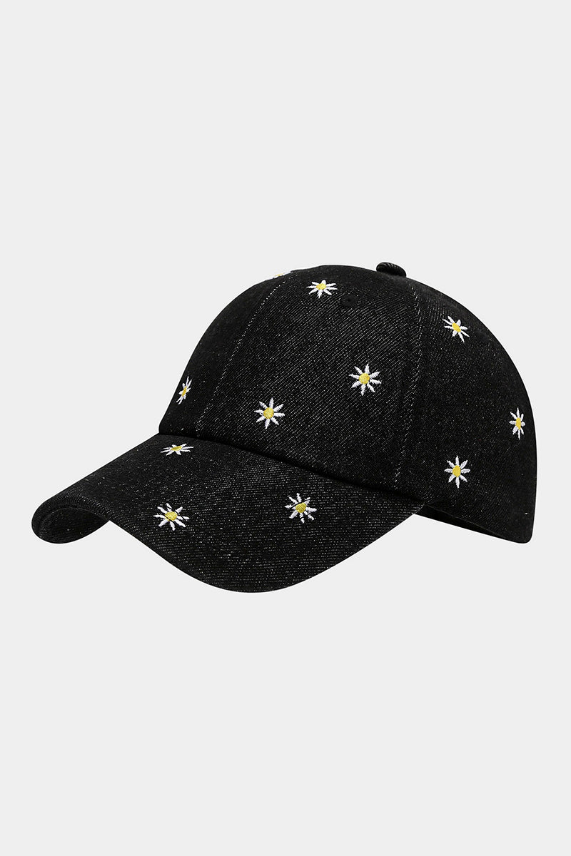 Daisy Pattern Casual Cap