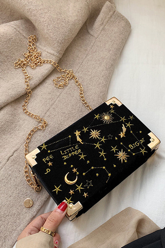 Starry Night Constellation Clutch Bag