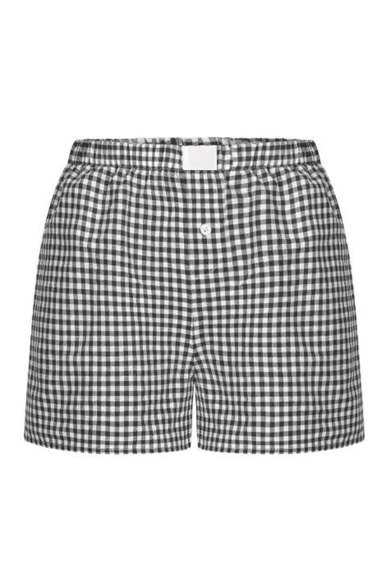 Gingham Casual Shorts