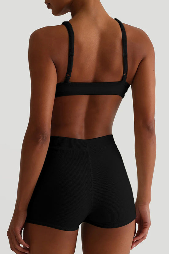 Chic Cutout Activewear Set