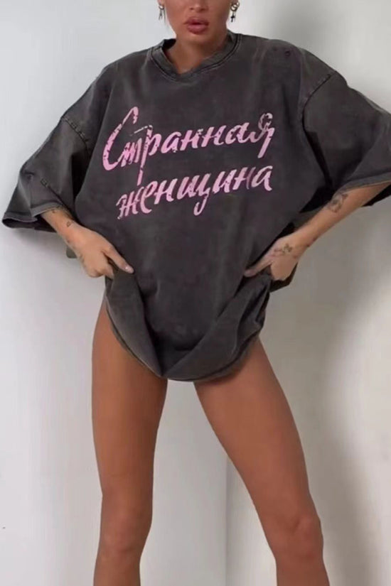 Graphic Oversized T-Shirt