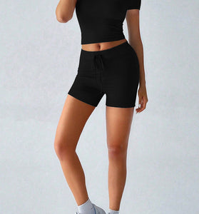 Sleek Activewear Short Set