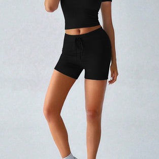 Sleek Activewear Short Set