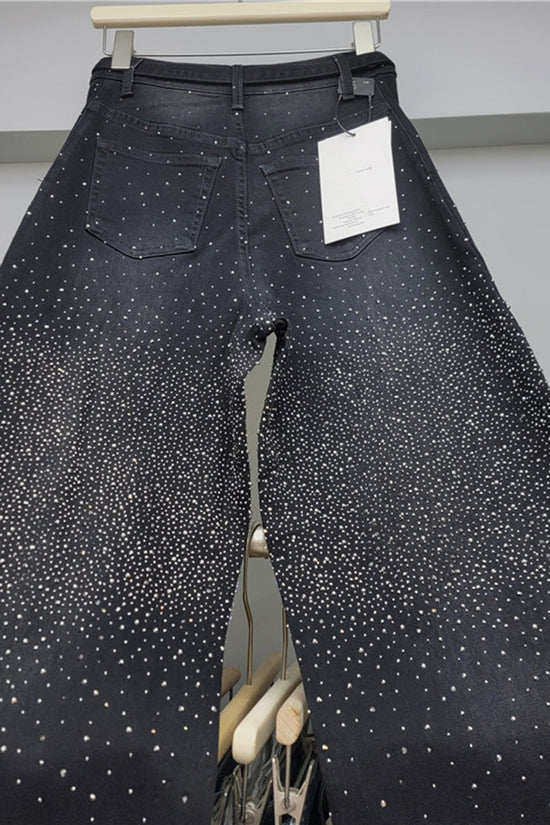 Sparkle Wide Leg Jeans