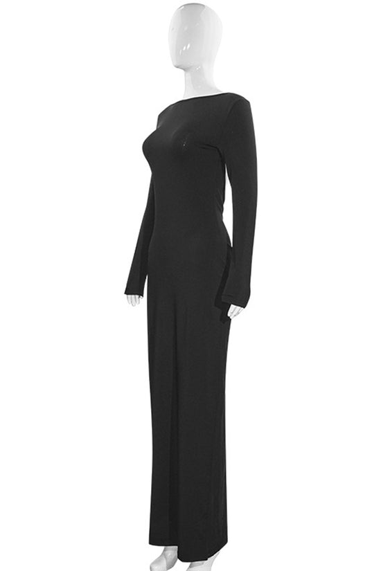 Long Sleeve Elegant Bodycon Dress