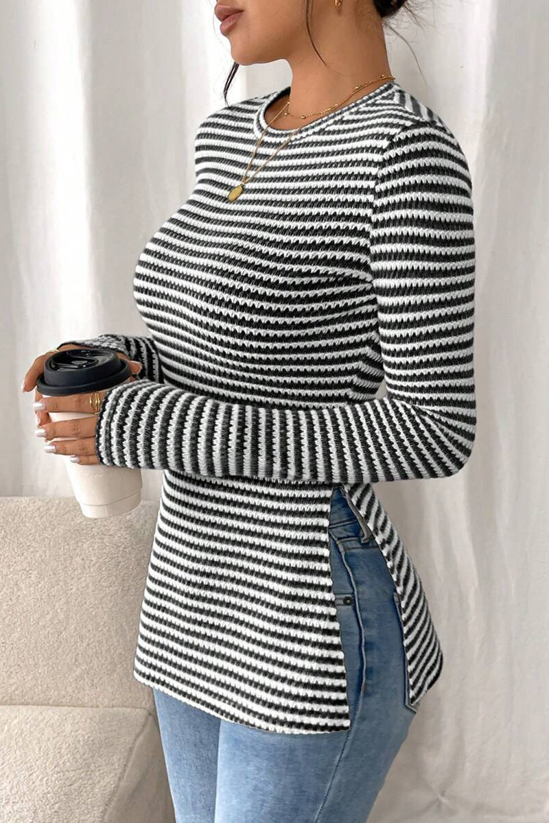 Striped Long Sleeve T-Shirt
