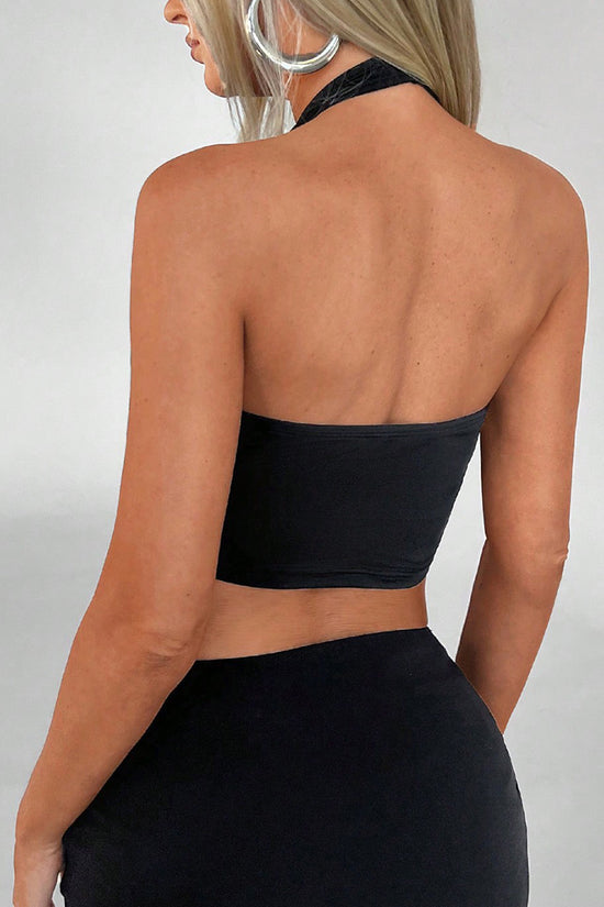Sleek Cutout Ring Detail Tank