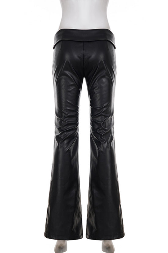 Sleek Flare Casual Pants
