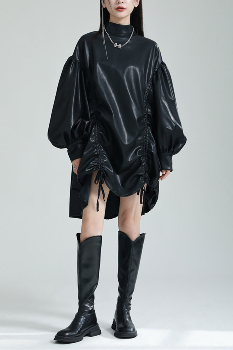 Modern Oversized Long Sleeve Dress