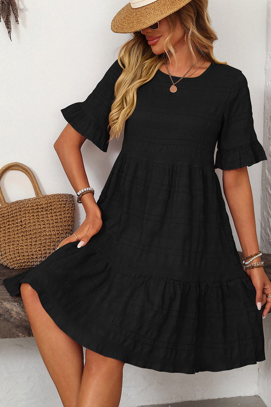 Effortless Elegance Short Sleeve Dress