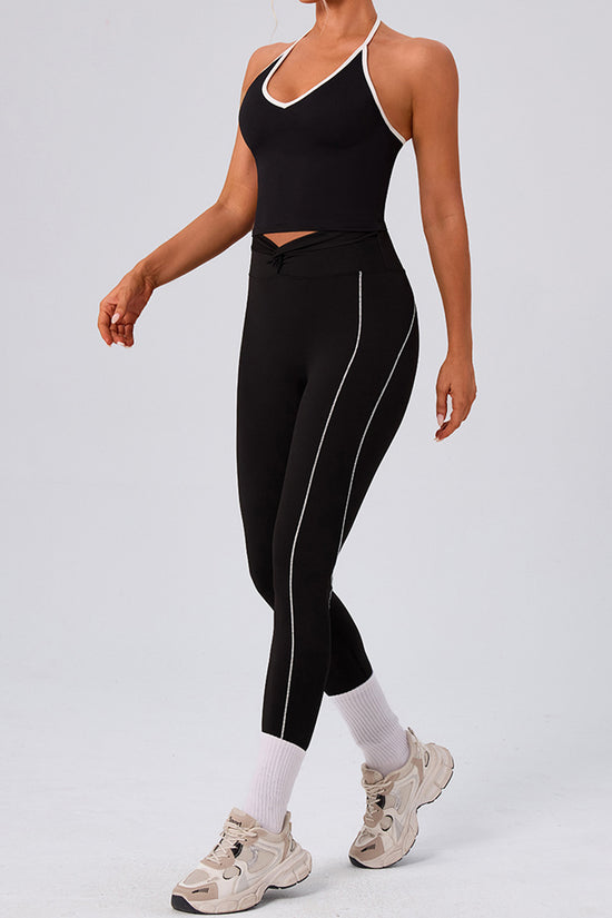 Halter Neck Sports Bra