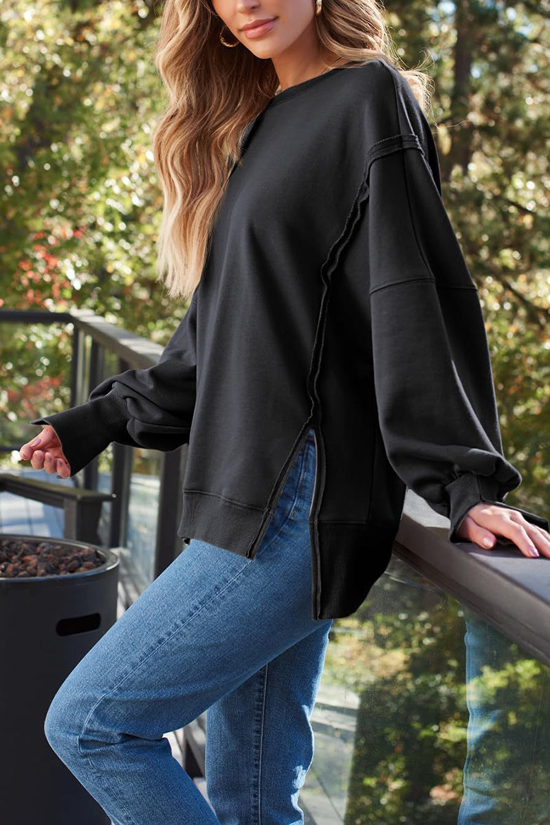 Oversized Dropped Shoulder Sweatshirt