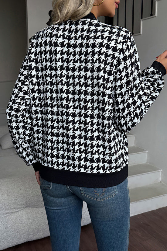 Houndstooth Casual Jacket