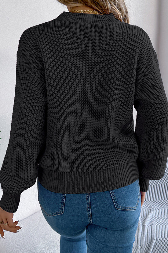 Heart Patterned Love Sweater