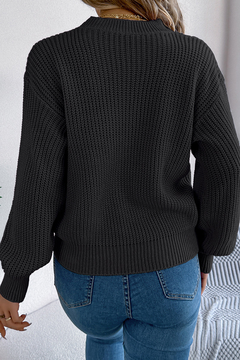 Heart Patterned Love Sweater