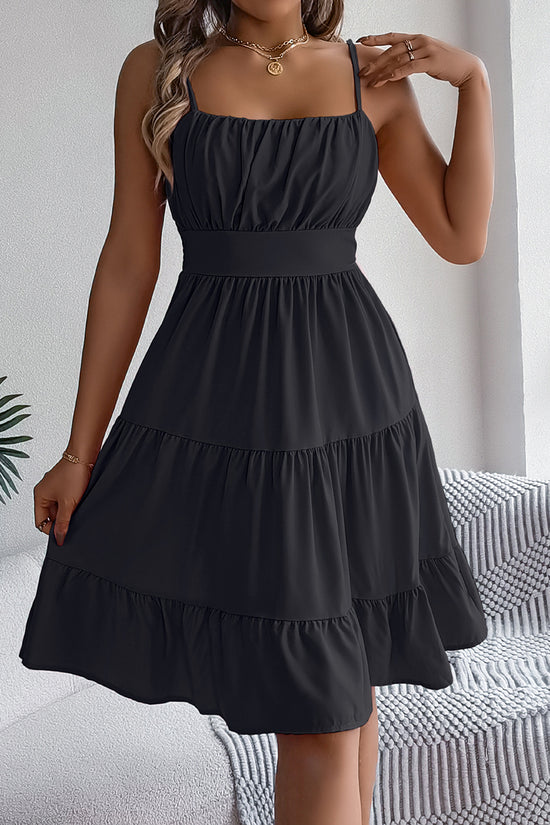 Flowy Sleeveless Midi Dress