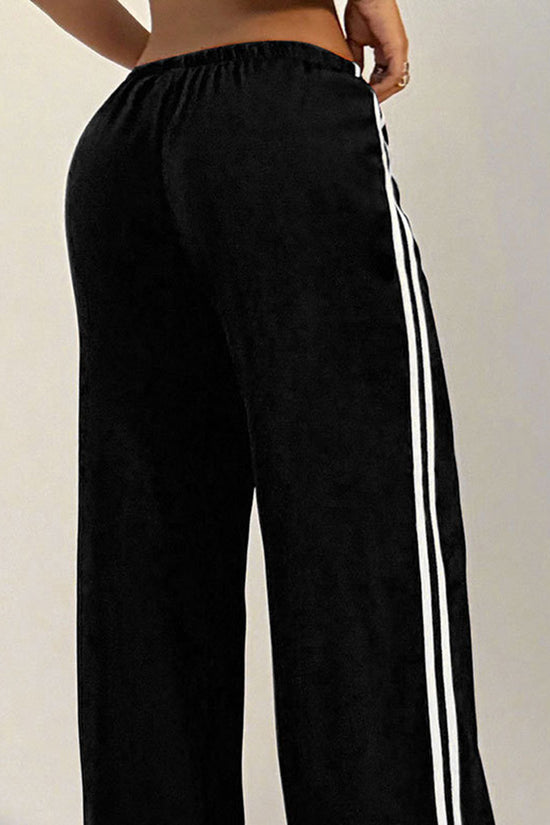 Relaxed Fit Wide Leg Joggers