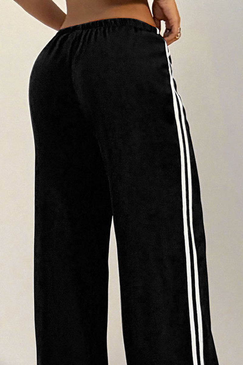 Relaxed Fit Wide Leg Joggers