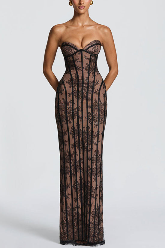 Elegant Sleeveless Bodycon Maxi Dress