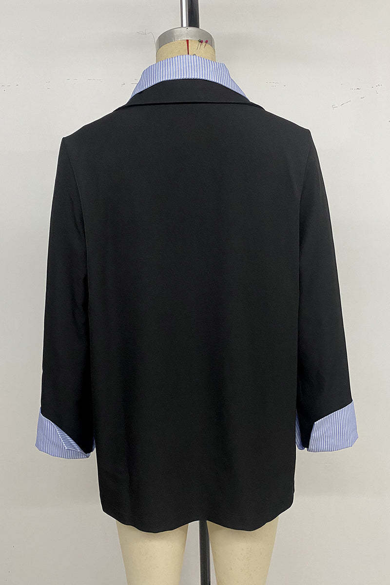 Chic Tailored Single-Breasted Blazer