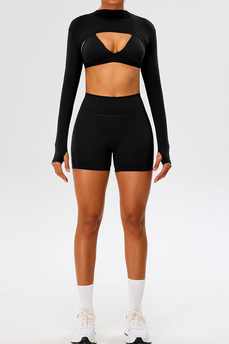 Seamless High-Waisted Activewear Set