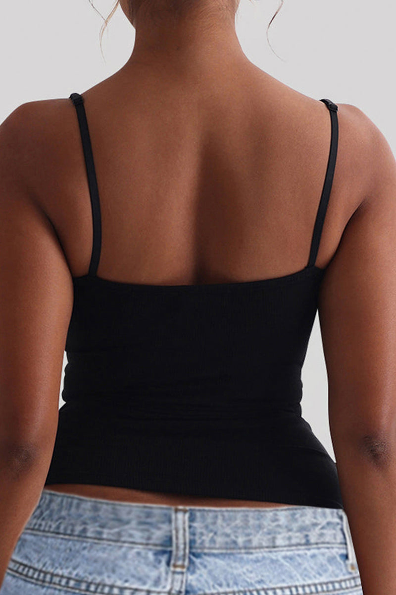 Sleek Sleeveless Bodycon Tank Top