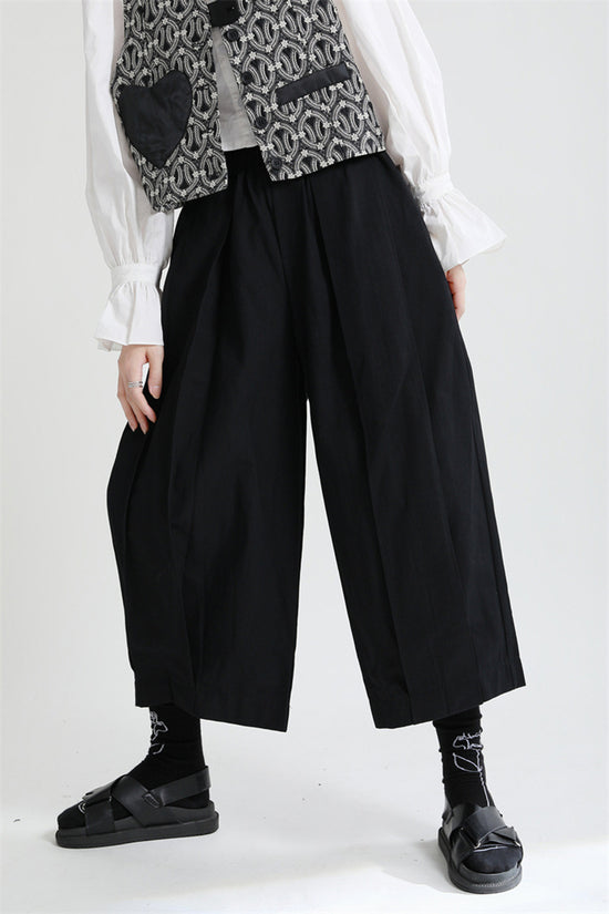 High Waist Wide Leg Casual Pants