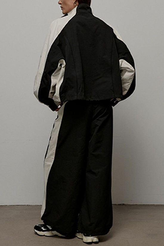 Stylish Activewear Set with Jacket and Pants