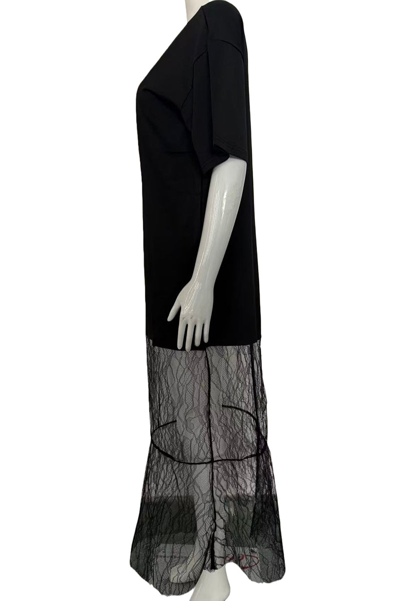 Layered Casual Maxi Dress