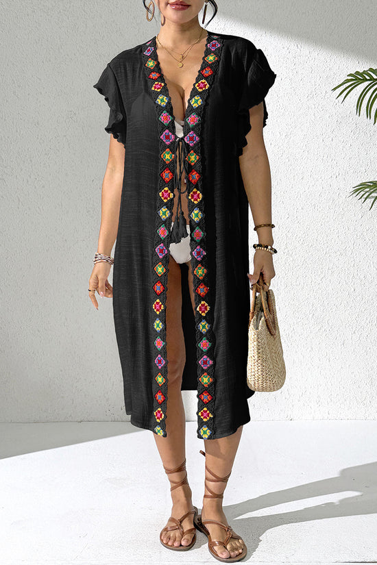 Boho Cover-Up with Tassels