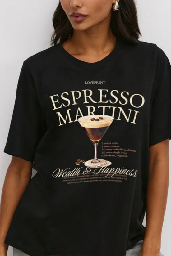 Espresso Martini Graphic T-Shirt