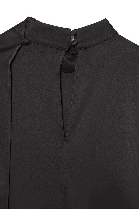 Draped Asymmetric Blouse