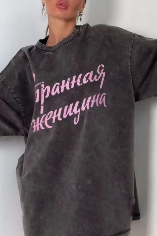 Graphic Oversized T-Shirt