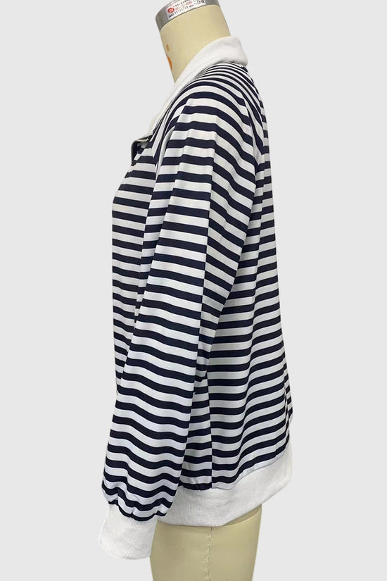 Striped Zip-Up Jacket