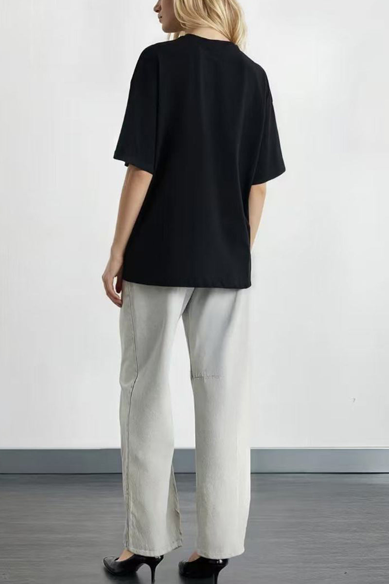 Iconic Soup Print Relaxed Fit T-Shirt